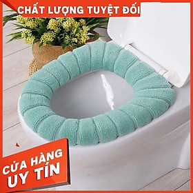 Mua SIÊU SALE Miếng lót bồn cầu siêu ấm siêu đẹp nỉ bông