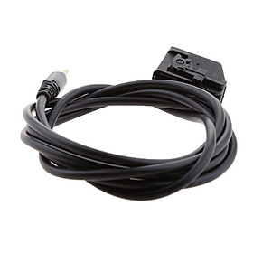 Car 3.5mm Male Aux Audio Input Connector Cable Adapter for Mercedes Benz