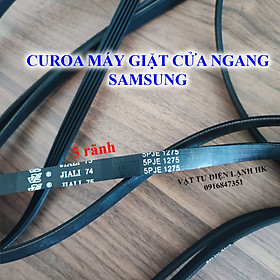 Mua Dây curoa máy giặt sấy lồng ngang - đai culoa cửa trước 5PJE 1275 5PJE1275 for SAMSUNG SÁMUNG SS 5 rãnh