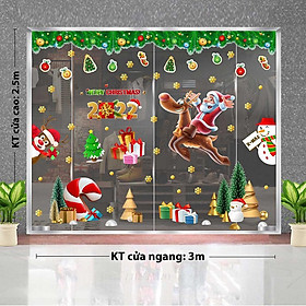 DECAL TRANG TRÍ GIÁNG SINH NOEL SỐ 102