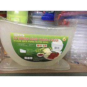 Mua Khay nhúng bánh tráng 3 ngăn