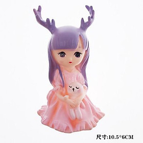 Mua Búp bê bế mèo có sừng 2 màu như ảnh