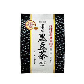 Trà đậu đen Orihiro hỗ trợ thanh lọc cơ thể làm đẹp da (30 gói) Nội địa Nhật Bản - Tặng kèm túi zip 3 kẹo mật ong 