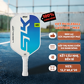 Vợt Pickleball Selkirk SLK Latitude - Max Cao Cấp - Nhẹ - Điểm Ngọt Rộng - Kiểm Soát & Độ Xoay Cao