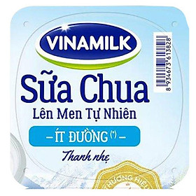 Lốc 4 sữa chua ăn vinamilk ít đường hũ 100g - 8934673613828