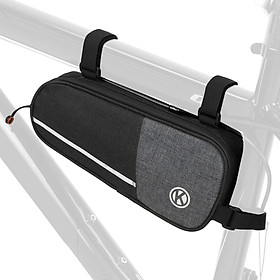 Túi gắn khung xe đạp leo núi, chống nước, có phản quang, tùy chọn thiết kế để điện thoại, đeo vai, gắn xe-Màu Túi tam giác cho xe đạp