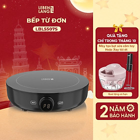 Mua Bếp từ đơn bằng cơ LEBENLANG LBL5507 mặt kính chịu lực  có chức năng hẹn giờ  điều chỉnh nhiệt độ  công suất 2000W - hàng chính hãng