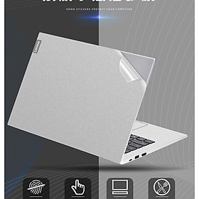 Sticker Dán Laptop Màu Đen Trơn Trong Suốt Cho Lenovo E480 e485 e490 E495 ThinkBook 14-IML 14-Il