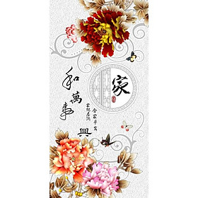 Tranh Treo Hoa Mẫu Đơn - MD043