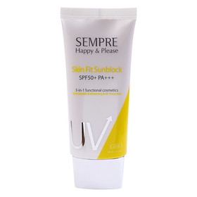 Kem Chống Nắng 3 Trong 1 GEO Lamy Sempre Happy & Please Cover-Up Sunblock 3 In 1 G010