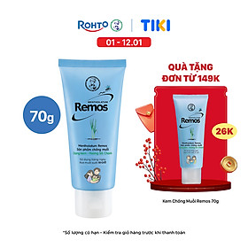 Kem chống muỗi Rohto Metholatum Remos Hương Sả Chanh 70g