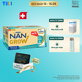 Thùng 24 hộp Sữa pha sẵn Nestlé NANGROW sữa mát công thức từ Thụy Sĩ 9(4 x 180ml) - (Bé từ 1 tuổi) Tặng Bảng viết LCD Kalpen