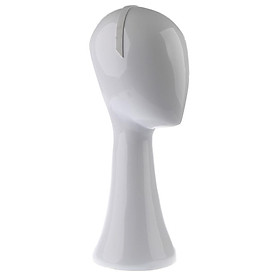 PVC Mannequin Manikin Head Bust for Wig Hat Scarf Jewelry Headphone Display