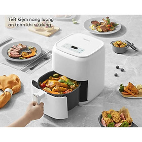 Nồi chiên không dầu Gaabor GA-E45A 4.5L Hàng chính hãng