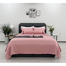 [TENCEL 100%] Bộ 5 món drap, áo gối tencel NIN Florence 80s nhiều màu mẫu mới 2023 nhiều size nệm 1m6, 1m8, 2m - 2