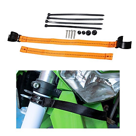 Motorcycle  Pulling Belts 52cm Fit for Rear Seat Motocross Vehicles Black