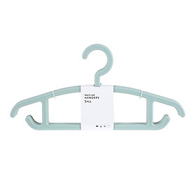 Mua Combo 5 móc treo quần áo đa năng Miniso (Xanh bạc hà) - Hàng chính hãng