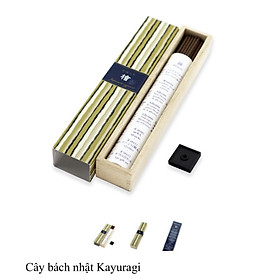 Trầm Hương Nhật Bản -Japanese Incense- Kayuragi/Morning Star hộp kèm chân đế
