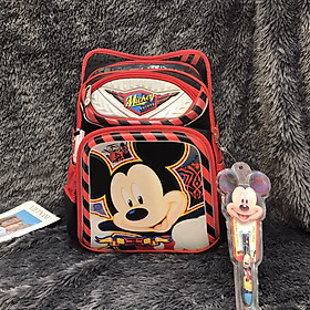 Balo chống gù lưng cao cấp 4 ngăn hình Mickey Mouse - BLCGLM