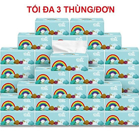 Mua Bán Sỉ THÙNG 30 GÓI GIẤY ĂN CẦU VỒNG XINMIER