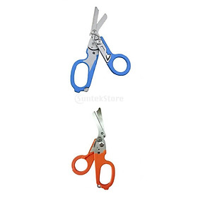 2x Portable Emergency Response Shears with Glass Breaker for Outdoor Kitchen