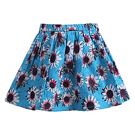 Chân váy hoa cúc Lovekids màu xanh - Size 3