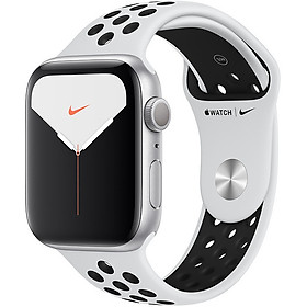 Đồng Hồ Thông Minh Apple Watch Nike+ Series 5 GPS Only Aluminum Case With Nike Sport Band (Viền Nhôm & Dây Nike) - Hàng Chính Hãng VN/A