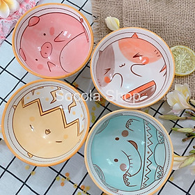 Mua Chén Bằng Sứ Ăn Cơm Decor Đẹp Cho Gia Đình 220ml
