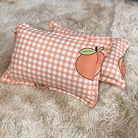 Mua Vỏ gối nằm cotton poly  vỏ gối đầu đẹp  dễ thương hàng không kèm ruột kích thước 45x65