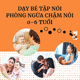 Khóa Học Dạy Bé Tập Nói Phòng Ngừa Chậm Nói Cho Trẻ Từ 0 - 6 Tuổi