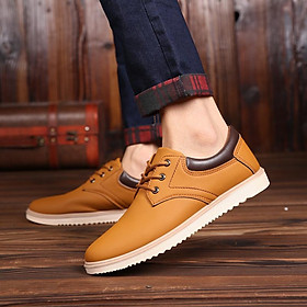 LCRTZKG thời trang người đàn ông Oxford da đầm giày Brogue ren-up nam casual giày thương hiệu cao cấp M