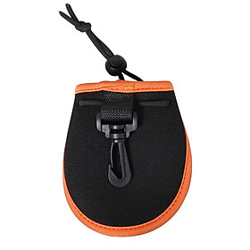 Portable Golf Ball Washer Pouch Belt Waist Bag Pouch with  Clips