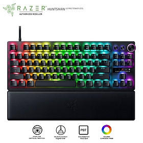 Bàn phím Razer Huntsman V3 Pro Tenkeyless - Tenkeyless Analog Optical Esports Keyboard_Mới, hàng chính hãng