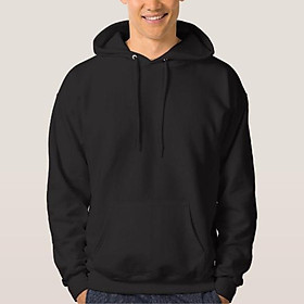 Áo Hoodie Trơn Màu Đen Thời Trang Trẻ, Năng Động- FM6GV016