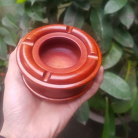 Mua Gạt tàn gỗ hương liền khối tròn 10 cm