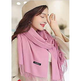 Khăn Choàng Cổ Nam Nữ Unisex Chất Len Cashmere Cao Cấp Mềm Mịn, Khăn Len Quàng Cổ 70x200cm