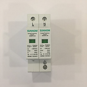 CB thiết bị chống sét lan truyền AC hai chiều bảo vệ mạch bảo vệ quang điện GIVASOLAR SUNNOM AC 385V 2P 4P