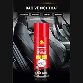 Chai Xịt Dưỡng Nhựa Nhám - Phục Hồi Làm Mới Ghế Da DASHBOARD WAXING 450ml