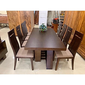 bộ bàn ăn ghế chữ T