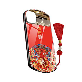 Ultra Slim Chinese Style TPU Makeup Mirror Phone Case Cover Protector Skin for 12/12 Mini/12 pro/12 Pro Max