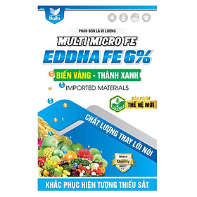 Mua Haifa Micro Fe-EDDHA (6% Fe) chính hãng Haifa Isarel khắc phục triệu chứng thiếu sắt ở thực vật