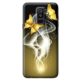 Ốp lưng cho Samsung Galaxy A6 Plus 2018 bướm vàng 1 - Hàng chính hãng