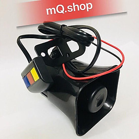 Còi hú 3 chế độ xe máy ô tô có điều khiển
