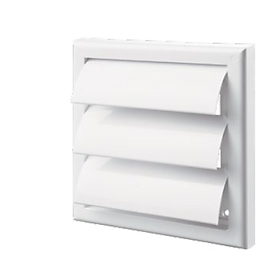 Mua Cửa gió CHỚP nhựa VUÔNG   - DECOR 250*250G - Hàng Nhập Khẩu