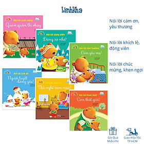 [Download Sách] Sách Bé học nói lời hay - cảm ơn, yêu thương, chúc mừng, động viên, khích lệ, khen ngợi