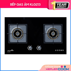 Bếp Gas Âm Keplercook KLG213 ( 75cm ) - Hàng  Chính Hãng