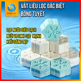 [500g] Viên sứ lọc bông tuyết 3D nano Yee – Vật liệu lọc bể cá cao cấp