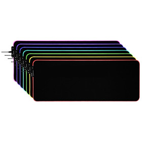 Tấm lót di chuột Led RGB (80cm x 30cm x 4mm) đảo màu tùy chỉnh (1 Tấm)
