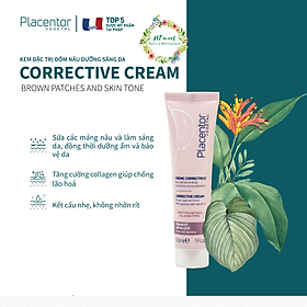 [THUẦN CHAY] Kem dưỡng ẩm làm mờ đốm nâu Placentor Corrective Cream