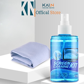 Mua Dung dịch Vệ Sinh Màn Hình Macbook Kai.N Screen Cleaning Kit 200ml Kháng Khuẩn Điện Thoại Máy ảnh Đồng Hồ Laptop Tablet Ống kính Kèm Khăn Lau_ Hàng chính hãng